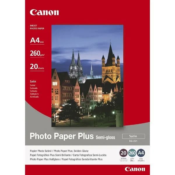 Foto papir Canon Photo Paper Plus SG201, A4, 20 listova