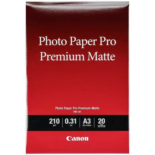 Foto papir Canon Photo Paper Premium Matte PM101, A4, 20 listova