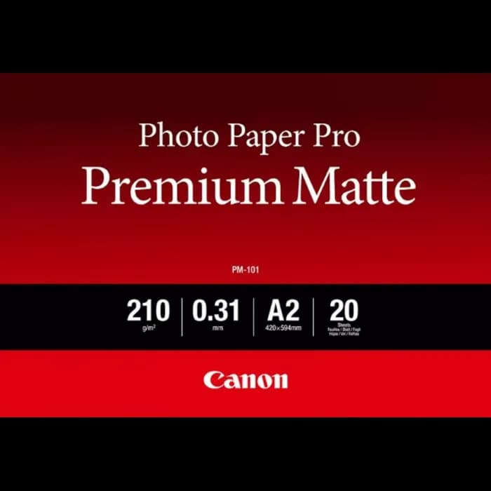Foto papir Canon Premium Matte PM-101, A2, 20 listova