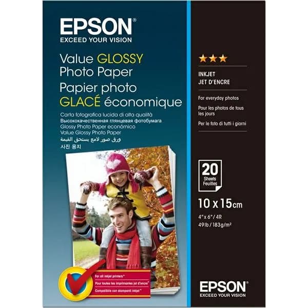 Foto papir Epson Value Glossy Photo Paper, 10x15, 20 listova
