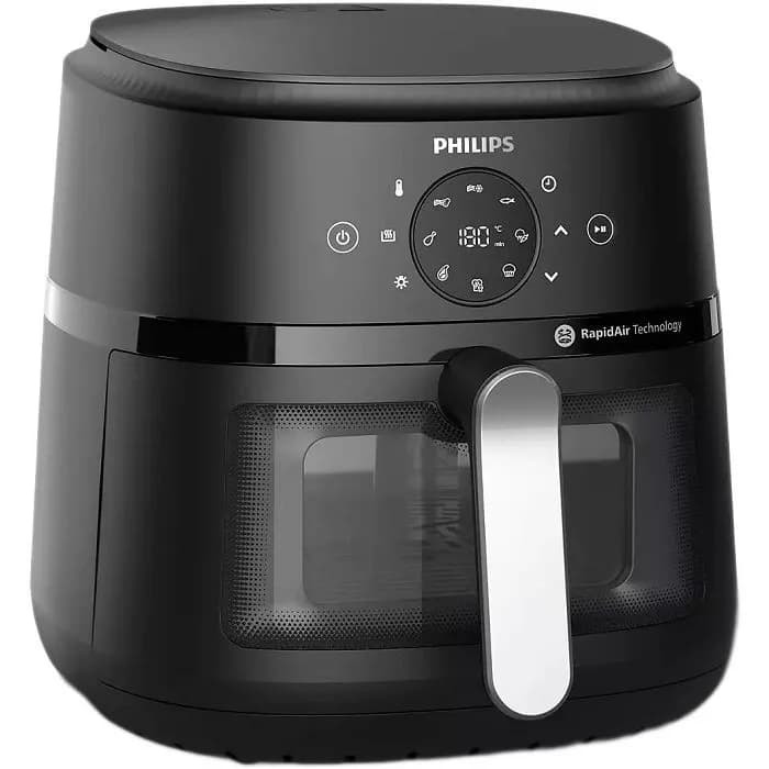 Friteza na vrući zrak Philips 2000 Series NA231/00, 6.2L, 1700W, crna