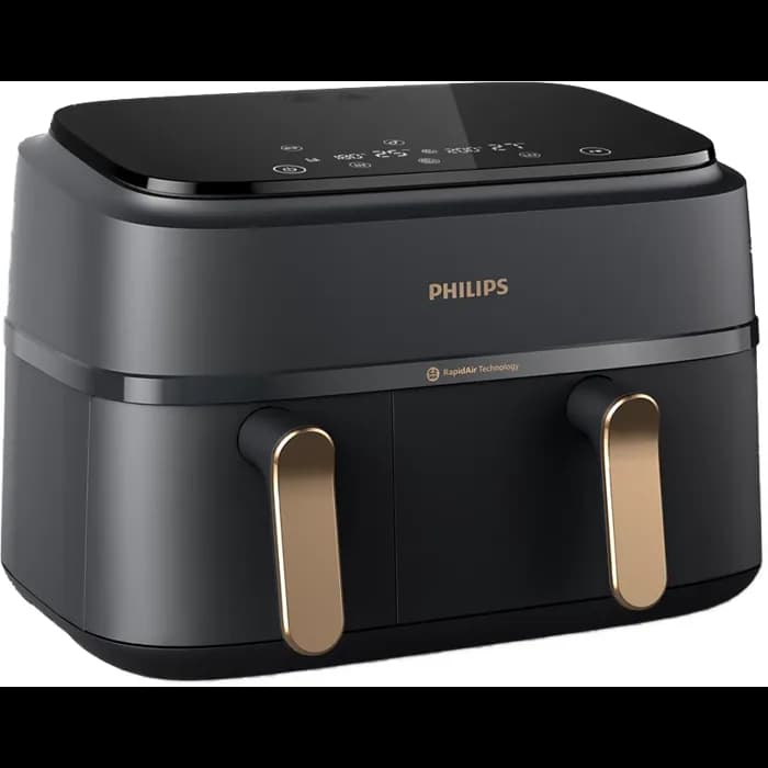 Friteza na vrući zrak Philips 3000 Series NA352/00, 9L, 2750W, crna