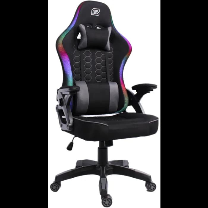 Gaming stolica Bit Force Hypnosis RGB-2D, crna