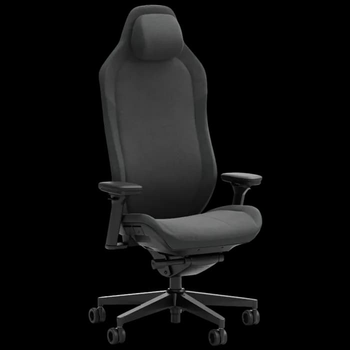 Gaming stolica Fractal Refine Fabric, Dark