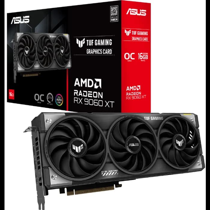 Grafička Asus AMD Radeon RX9060XT TUF Gaming OC, 16GB GDDR6