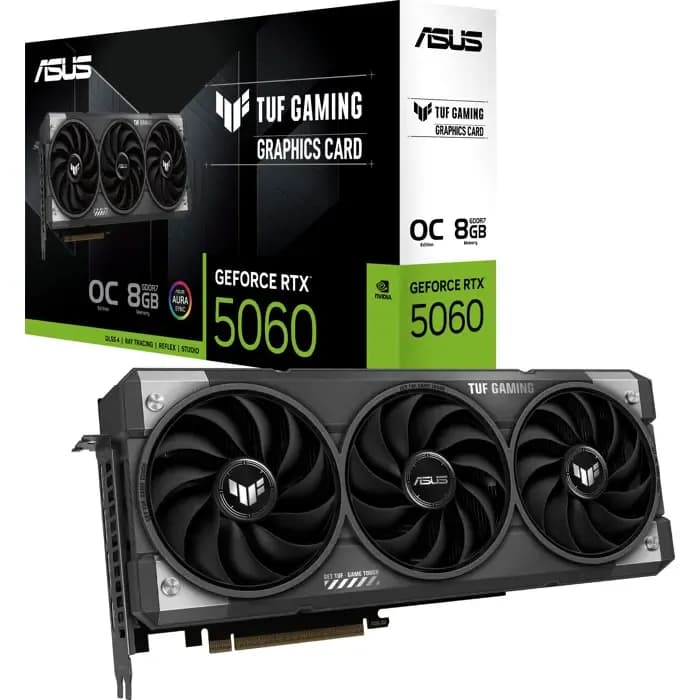 Grafička Asus GeForce RTX5060 TUF Gaming OC, 8GB GDDR7