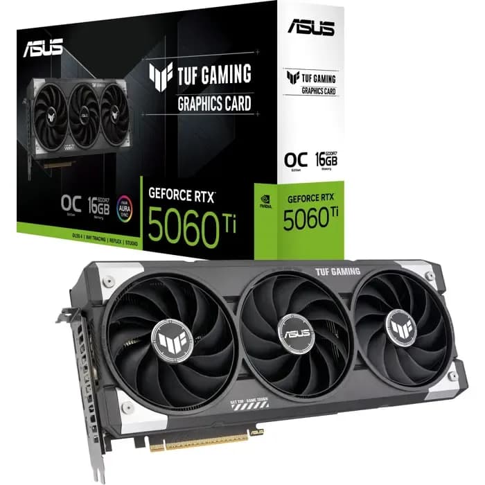 Grafička Asus GeForce RTX5060Ti TUF Gaming OC, 16GB GDDR7