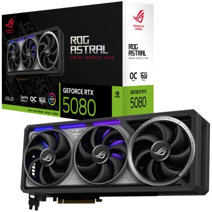 Grafička Asus GeForce RTX5080 ROG Astral OC, 16GB GDDR7