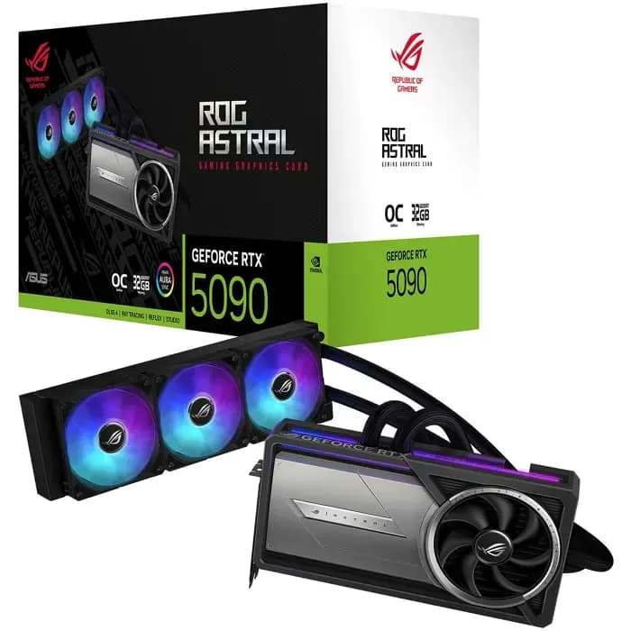 Grafička Asus GeForce RTX5090 ROG Astral LC OC, 32GB GDDR7