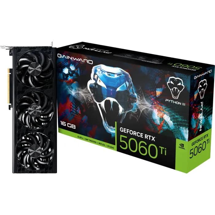 Grafička Gainward GeForce RTX5060Ti Python III V1, 16GB GDDR7