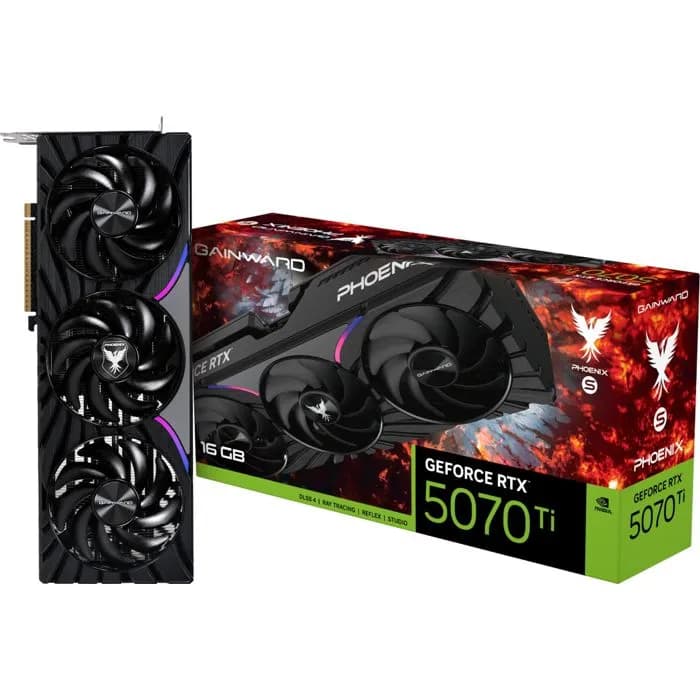 Grafička Gainward GeForce RTX5070Ti Phoenix-S, 16GB GDDR7
