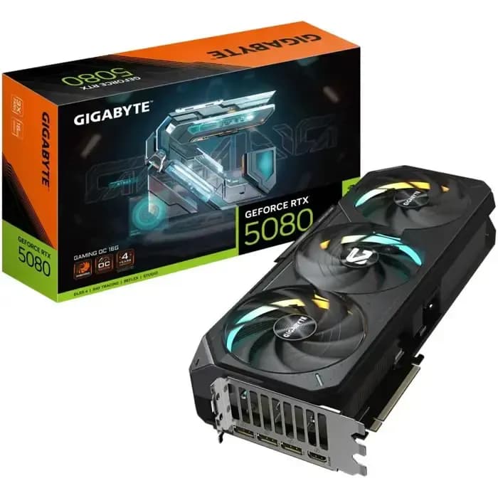Grafička Gigabyte GeForce RTX5080 Gaming OC, 16GB GDDR7