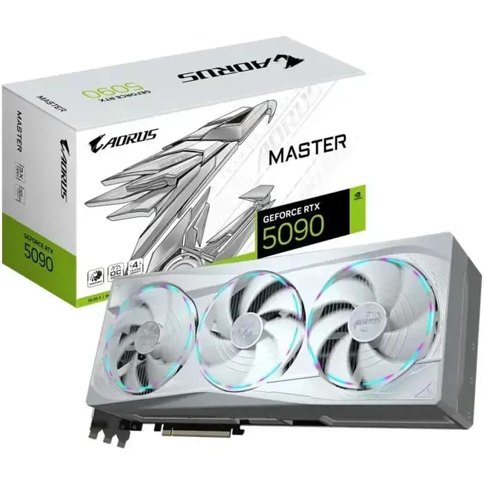 Grafička Gigabyte GeForce RTX5090 Aorus Master Ice, 32GB GDDR7