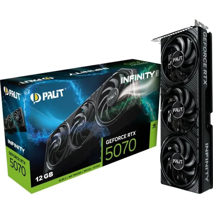 Grafička Palit GeForce RTX5070 Infinity 3, 12GB GDDR7