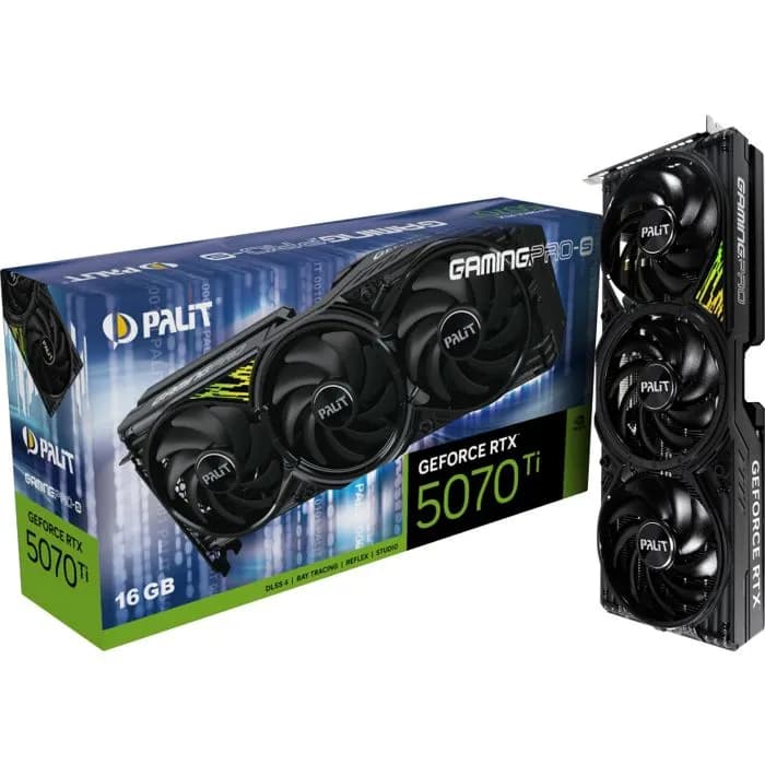 Grafička Palit GeForce RTX5070Ti GamingPro-S, 16GB GDDR7