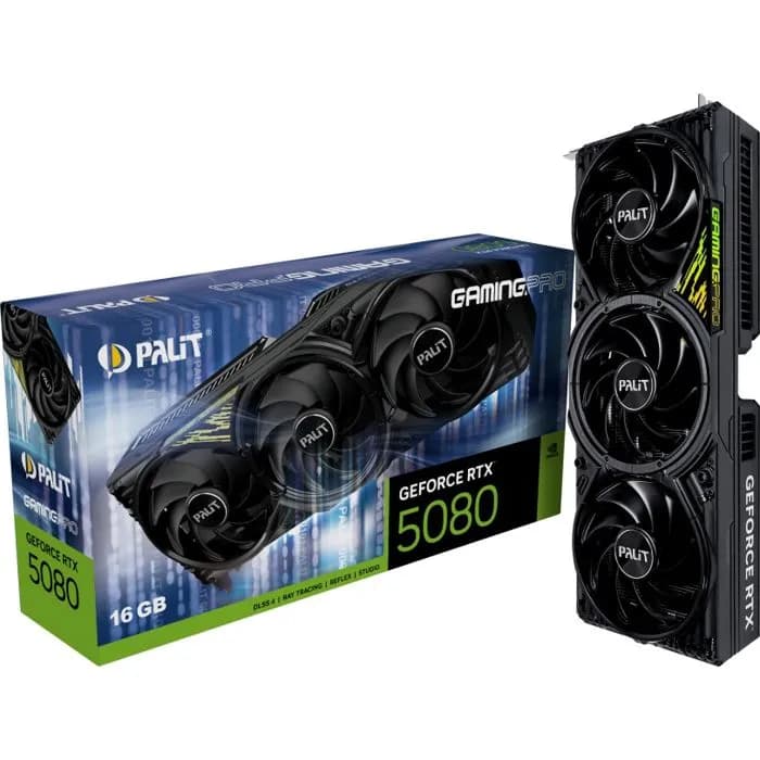 Grafička Palit GeForce RTX5080 GamingPro, 16GB GDDR7