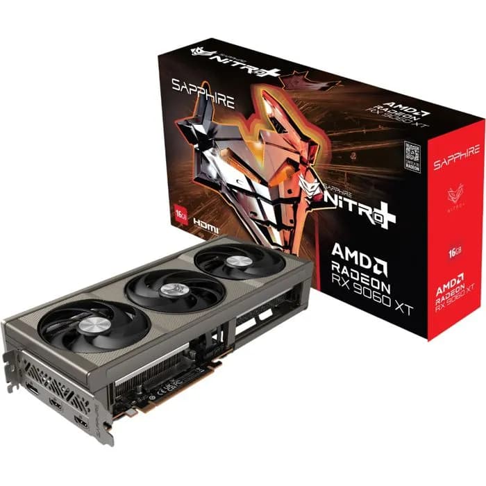 Grafička Sapphire AMD Radeon RX9060XT Nitro+ OC, 16GB GDDR6