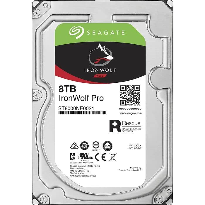 Hard disk Seagate IronWolf Pro (3.5", 8TB, SATA3 6Gb/s, 256MB Cache, 7200rpm)