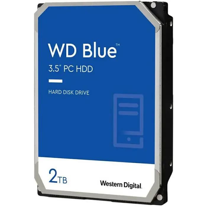 Hard disk WD Blue (3.5", 2TB, SATA3 6Gb/s, 256MB Cache, 5400rpm)