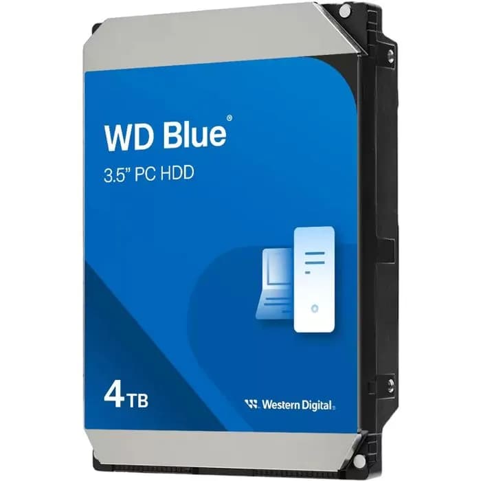 Hard disk WD Blue (3.5", 4TB, SATA3 6Gb/s, 256MB Cache, 5400rpm)