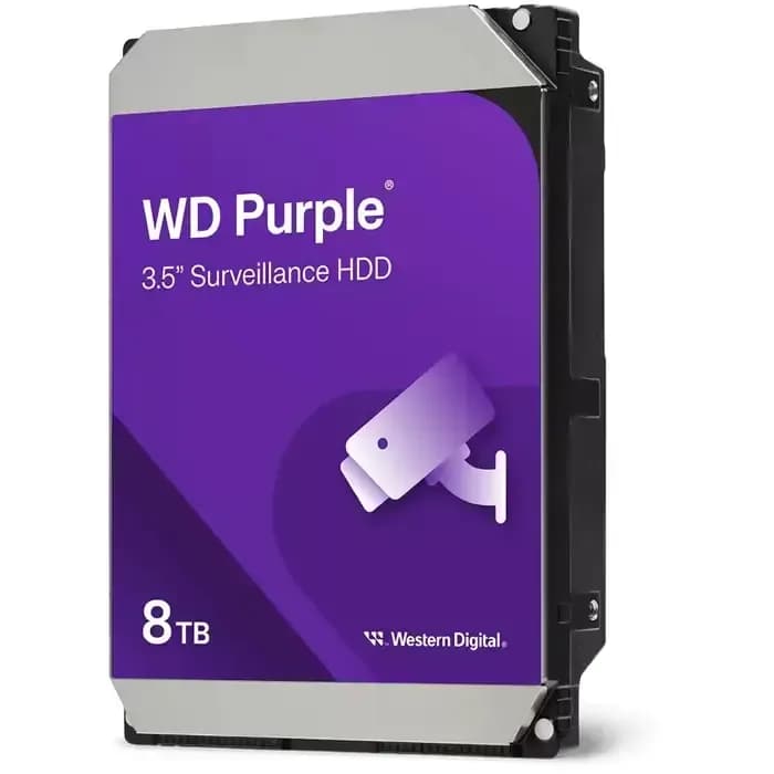 Hard disk WD Purple (3.5", 8TB, SATA3 6Gb/s, 256MB Cache, 5640rpm)