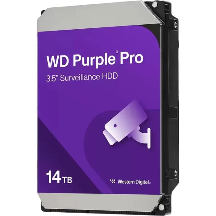 Hard disk WD Purple Pro (3.5", 14TB, SATA3 6Gb/s, 512MB Cache, 7200rpm)