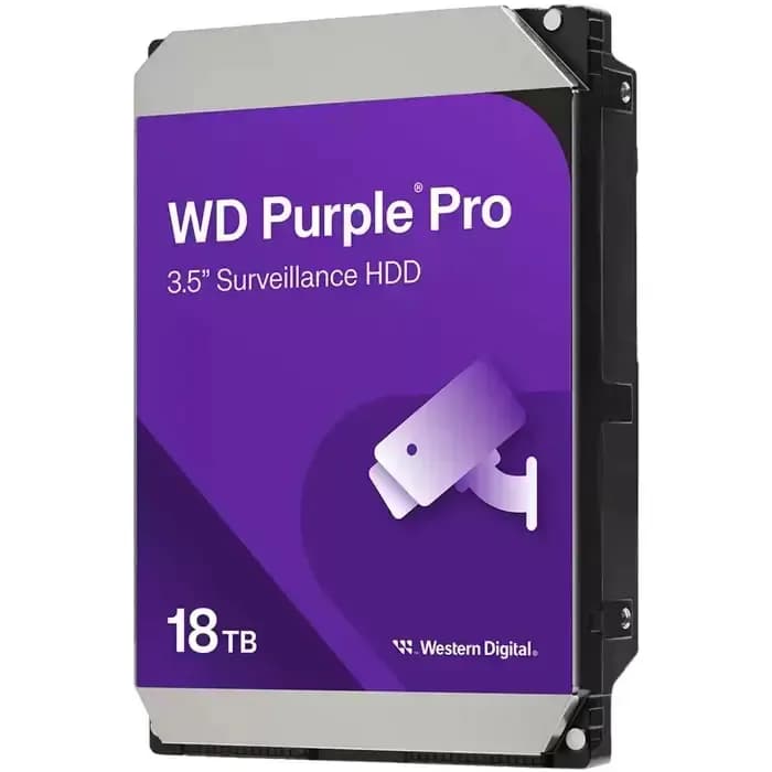 Hard disk WD Purple Pro (3.5", 18TB, SATA3 6Gb/s, 512MB Cache, 7200rpm)