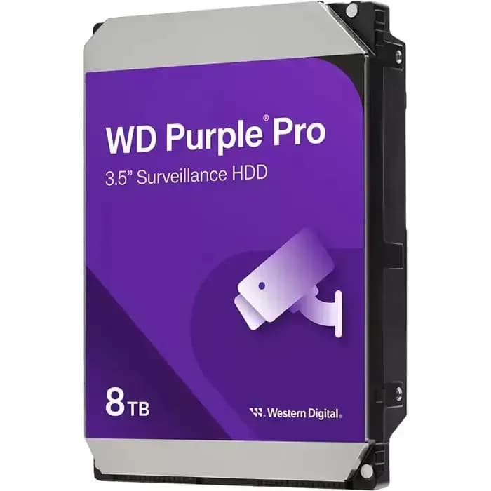 Hard disk WD Purple Pro (3.5", 8TB, SATA3 6Gb/s, 256MB Cache, 7200rpm)