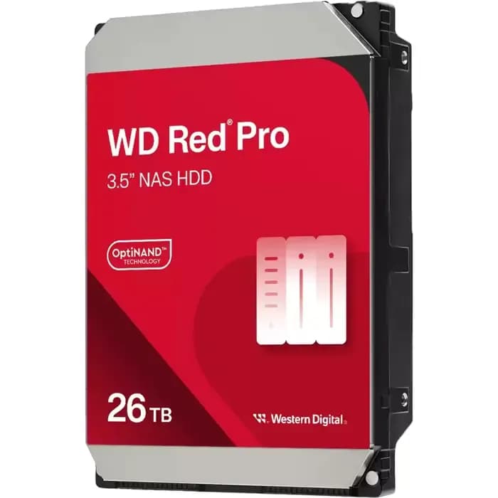 Hard disk WD Red Pro NAS (3.5", 26TB, SATA3 6Gb/s, 512MB Cache, 7200rpm)