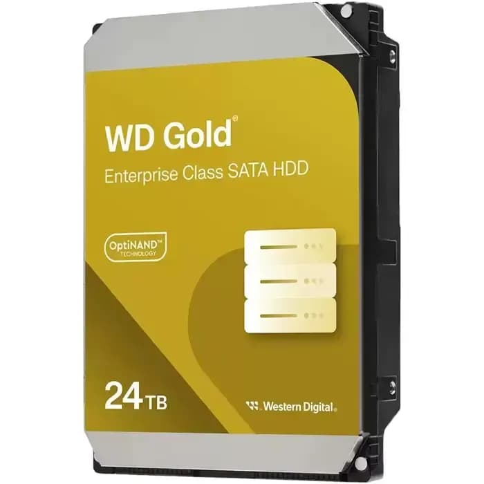 Hard disk za servere WD Gold (3.5", 24TB, SATA3 6Gb/s, 512MB Cache, 7200rpm)