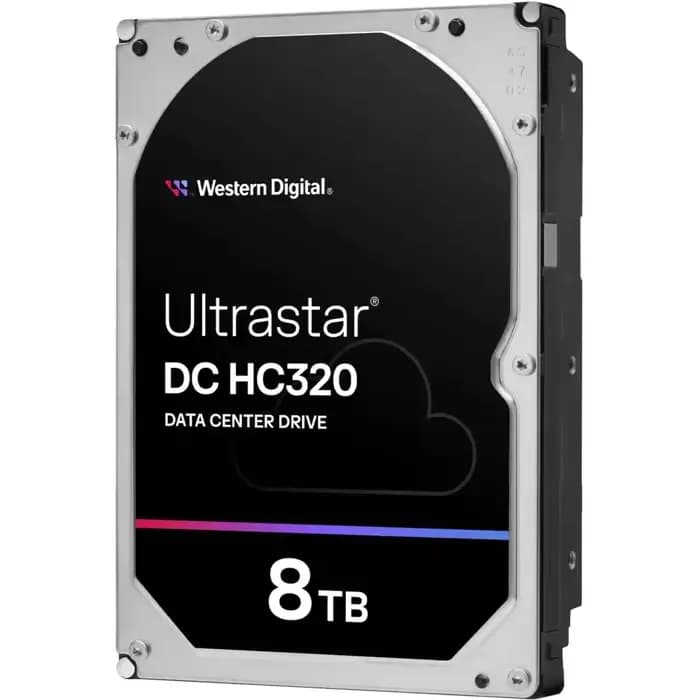 Hard disk za servere WD Ultrastar DC HC320 7K8 512E SE (3.5", 8TB, SATA3 6Gb/s, 256MB Cache, 7200rpm)