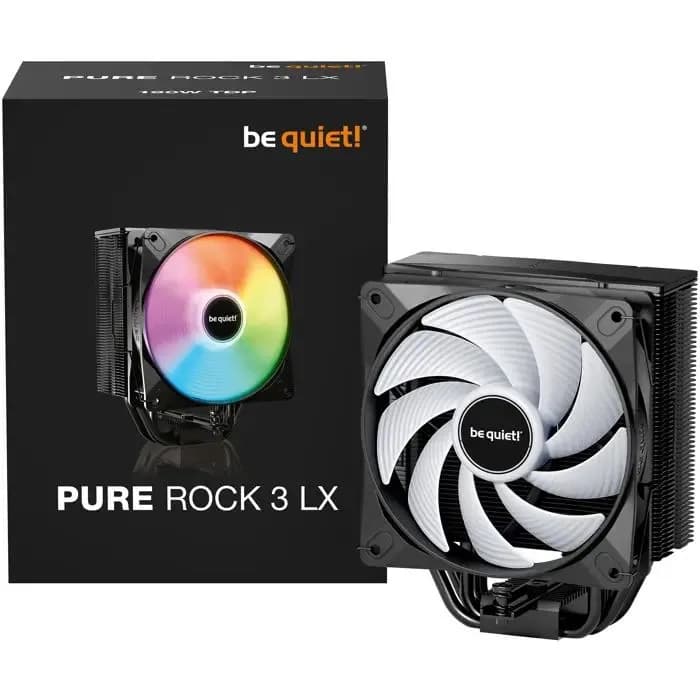 Hladnjak za procesor Be quiet! Pure Rock 3 LX, 1x120mm ARGB, Intel i AMD