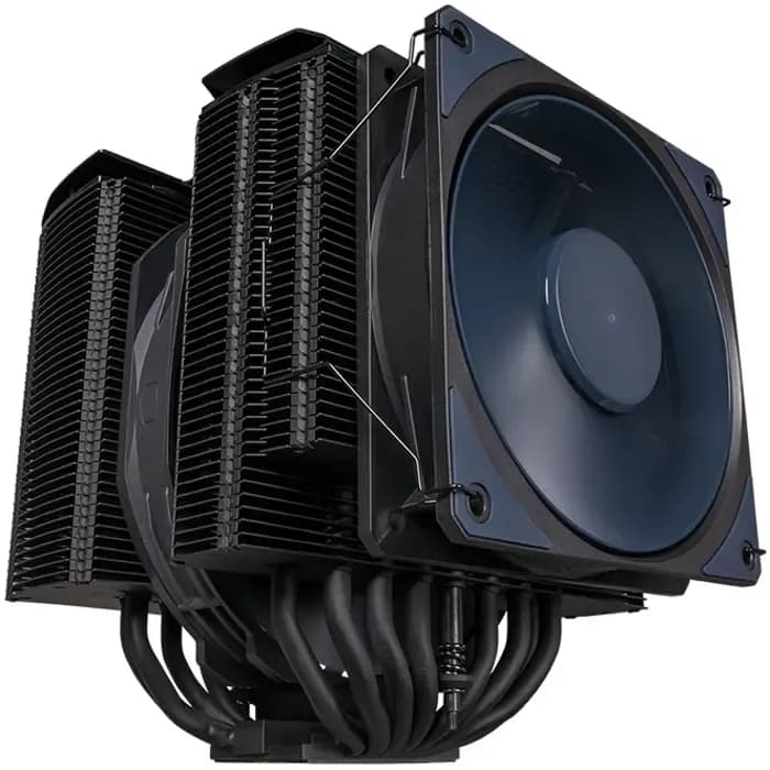 Hladnjak za procesor Cooler Master MasterAir MA824 Stealth, 1x120mm + 1x135mm, Intel i AMD, Black