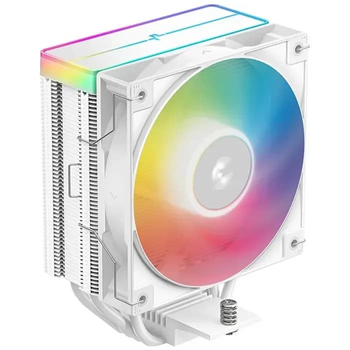 Hladnjak za procesor DeepCool AG400 WH ARGB V2, 1x120mm, Intel i AMD