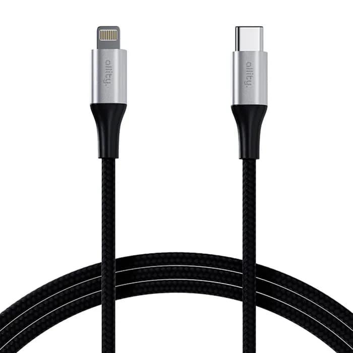 Kabel Allity AUC-01, USB-C (M) na Lightning (M), 1.0m, Black