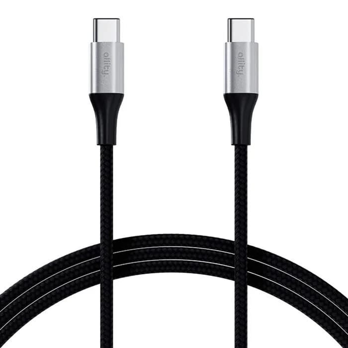 Kabel Allity AUC-01, USB-C (M) na USB-C (M), 1.0m, Black