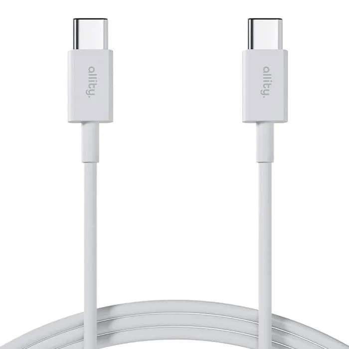 Kabel Allity AUC-03, USB-C (M) na USB-C (M), 2.0m, bijeli