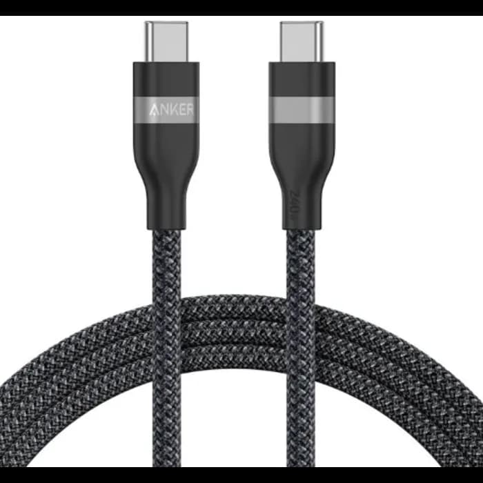 Kabel Anker A82E2H12, USB-C (M) na USB-C (M), 1.8m, crni