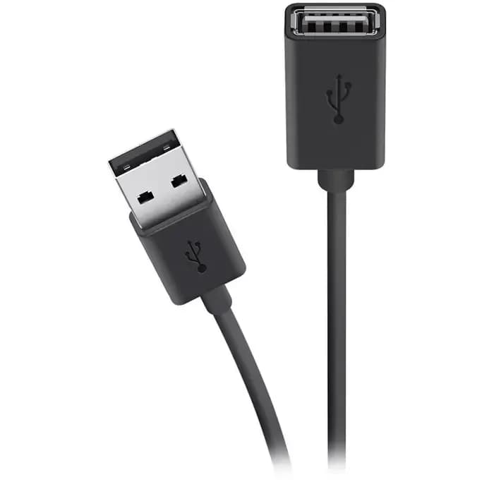 Kabel Belkin F3U153BT1.8M, USB-A (M) na USB-A (Ž), 1.8m, Black