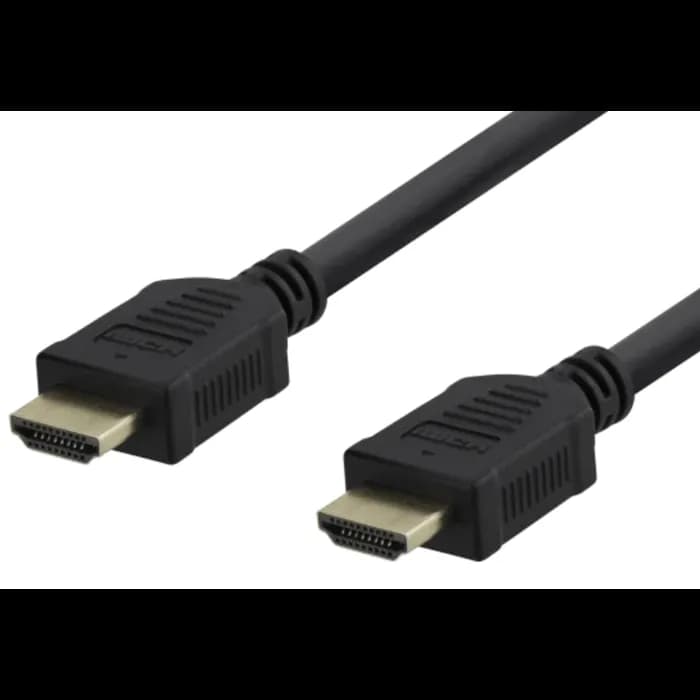Kabel Deltaco R00100001, HDMI v2.0, 0.5m, crni