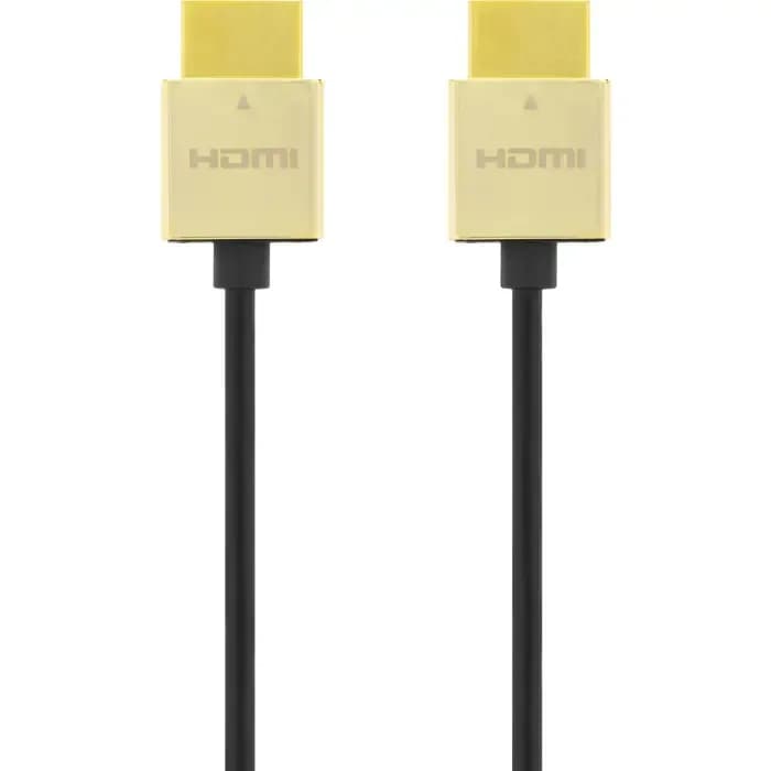 Kabel Deltaco R00100011, HDMI v2.0, 2.0m, crni