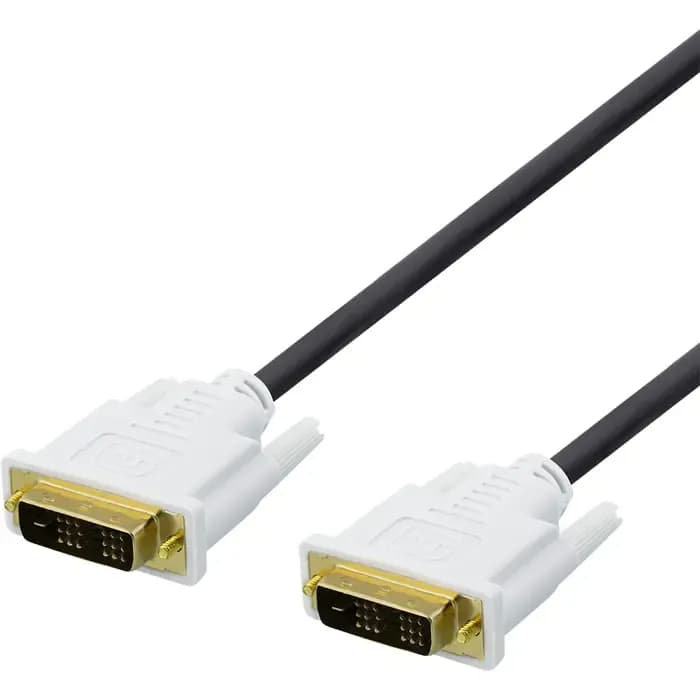 Kabel Deltaco R00120003, DVI-D (24+1) Dual Link, 2.0m, crni