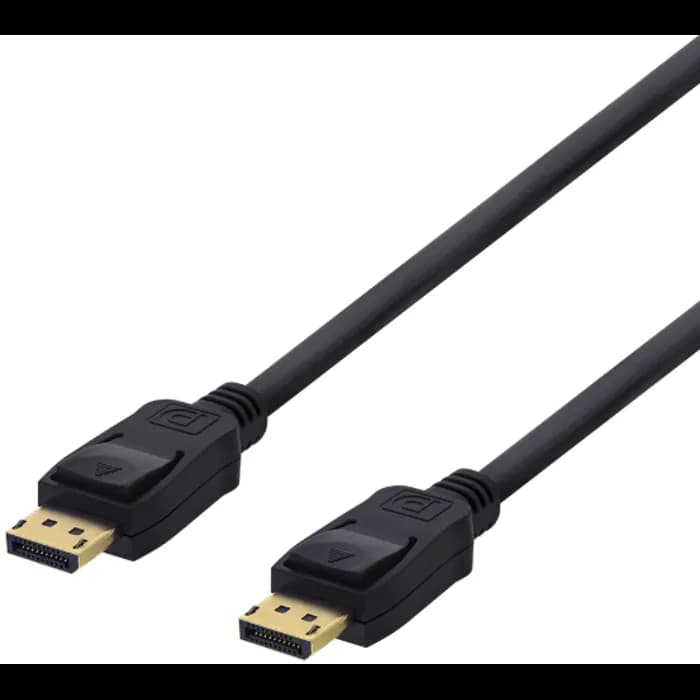 Kabel Deltaco, DisplayPort v1.2, 1.0m, crni