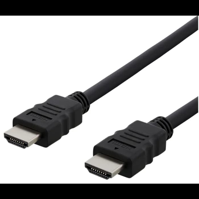 Kabel Deltaco, HDMI, 1.0m, crni