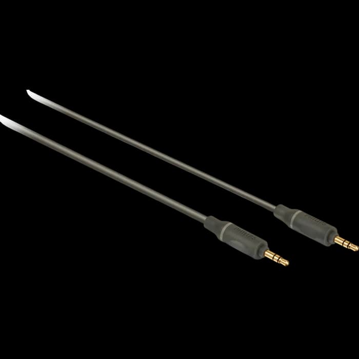 Kabel Philips SWA4522S/10, 3.5mm, 1.5m, sivi