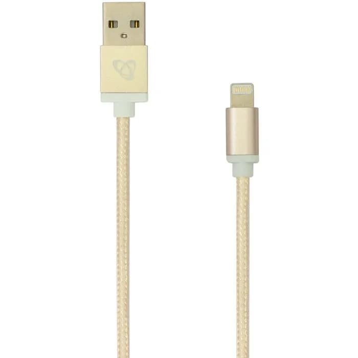 Kabel SBOX IPH7-G, USB-A (M) na Lightning (M), 1.5m, zlatni