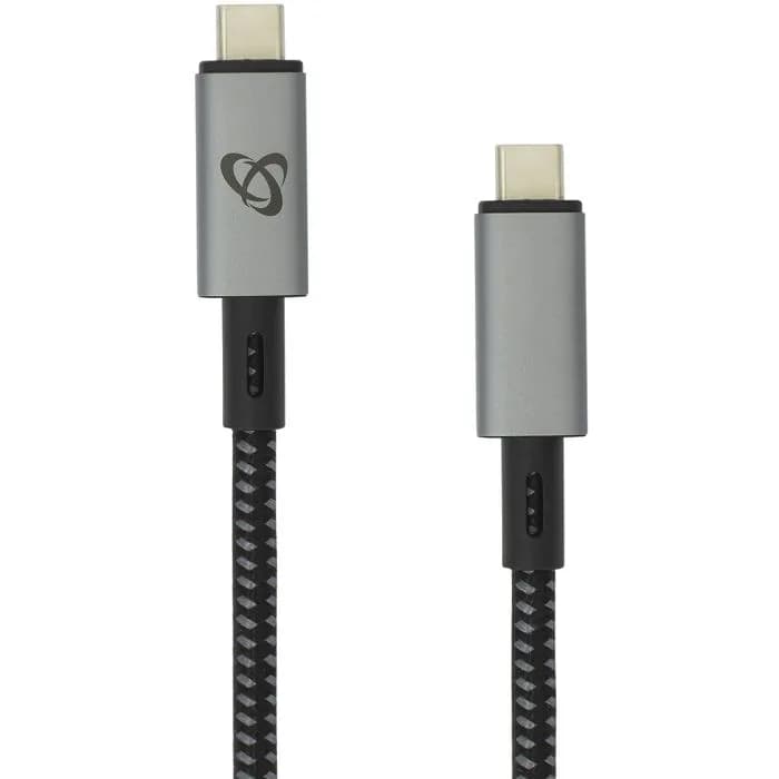 Kabel SBOX, USB-C 3.1 (M) na USB-C (M), 1.5m, crno-sivi