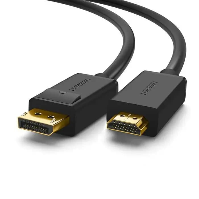 Kabel Ugreen 10239, DisplayPort (M) na HDMI (M), 1.5m, crni