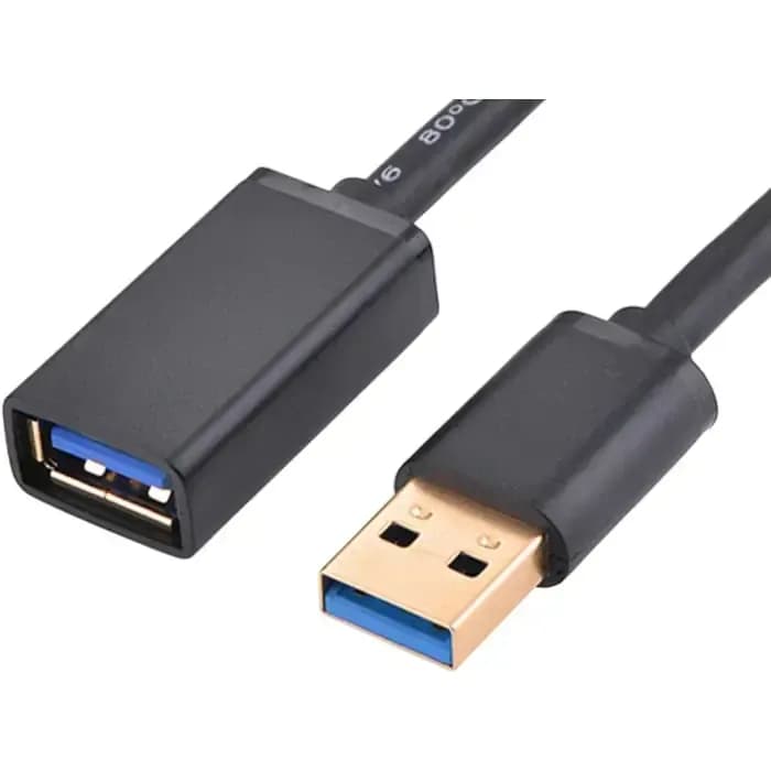 Kabel Ugreen 10368, USB-A (M) na USB-A (Ž), 1.0m, crni