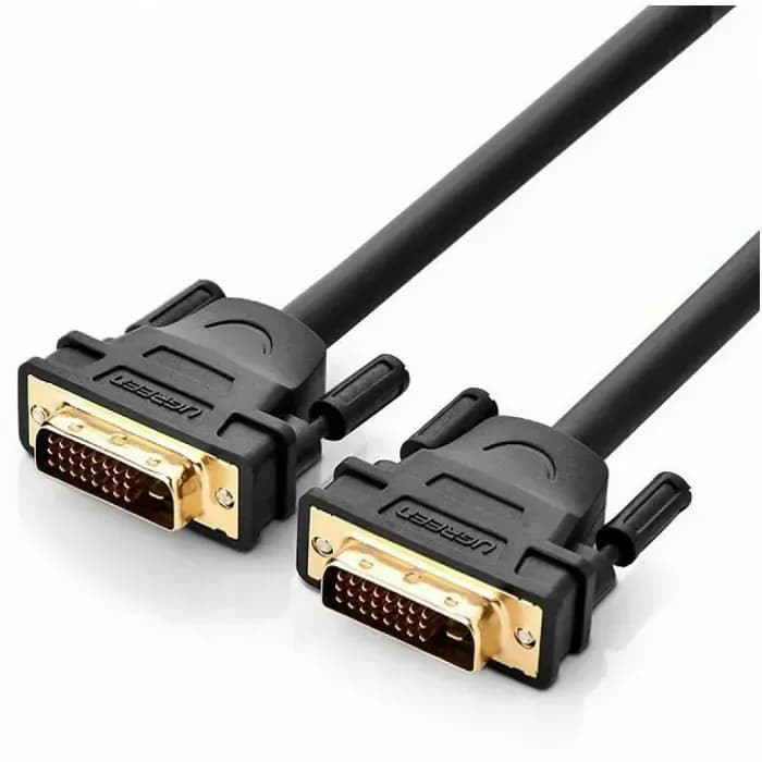 Kabel Ugreen 11607, DVI-D (24+1), 3.0m, crni